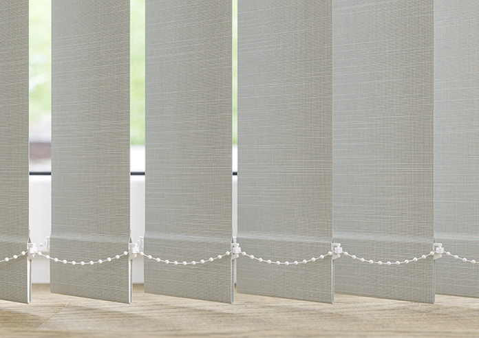 Solento (Blackout), Crisp Grey - Vertical Blind - Image 4